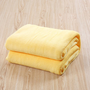 HEYPET Soft Coral Fleece Pet Blanket Cute Puppy Dog Cat Bed Mat Warm Comfy Kennel Mat for Small Medium and Large Dogs