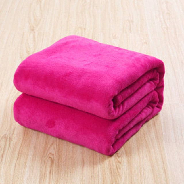 HEYPET Soft Coral Fleece Pet Blanket Cute Puppy Dog Cat Bed Mat Warm Comfy Kennel Mat for Small Medium and Large Dogs