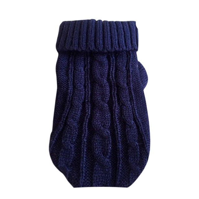 Pet Dog Cat Clothes Warm Cat Knitted Sweater For Cats Jumper Puppy Pug Coat Clothes Pullover Knitted Shirt Kitten Clothes 35