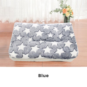 Thickened Pet Bed Soft Fleece Pad Blanket Dogs Mat For Puppy Dog Cat Sofa Cushion Home Washable Rug Keep Warm S/M/L/XL/XXL/XXXL