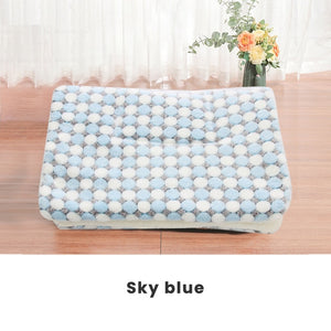 Thickened Pet Bed Soft Fleece Pad Blanket Dogs Mat For Puppy Dog Cat Sofa Cushion Home Washable Rug Keep Warm S/M/L/XL/XXL/XXXL