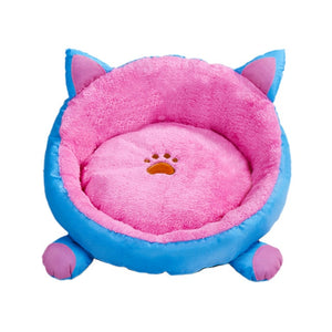 Soft Pet Cat Bed Dog Baskets Fall And Winter Warm Soft Fleece Mat Kennel For Cat Puppy Warming Dog House Warm Nest