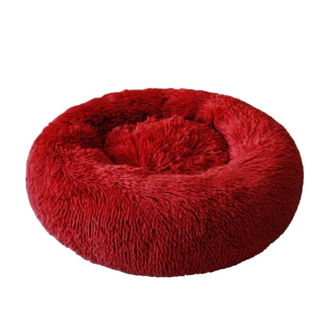 Soft Pet Cat Bed Dog Baskets Fall And Winter Warm Soft Fleece Mat Kennel For Cat Puppy Warming Dog House Warm Nest