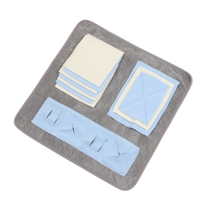 Pet Dog Mats Training Game Fine Design Blanket Pet Sniffing Blanket Chewing Biting For Fun Nose Training Dog House Pads