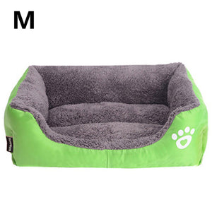 Bed For Dog Cat Pet Dog Beds Sofas Warming Dog Footprint House Soft Nest Dog Baskets Fall and Winter Warm Kennel For Cat Puppy