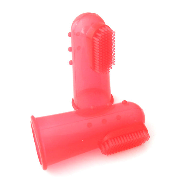 Super Soft Pet Finger Toothbrush Teddy Dog Brush Bad Breath Tartar Cat Teeth Tool Clean The Pet Mouth Prevent Disease