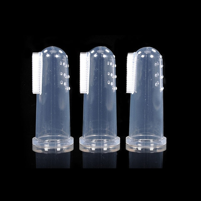 Super Soft Pet Finger Toothbrush Teddy Dog Brush Bad Breath Tartar Cat Teeth Tool Clean The Pet Mouth Prevent Disease