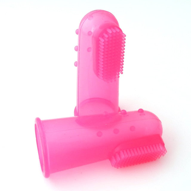 Super Soft Pet Finger Toothbrush Teddy Dog Brush Bad Breath Tartar Cat Teeth Tool Clean The Pet Mouth Prevent Disease